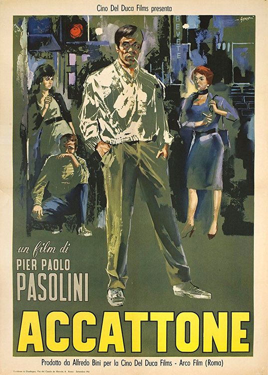 Affiche Accattone de Pasolini