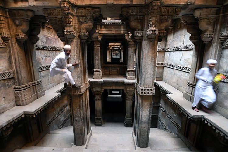 Inde Ahmedabad Puits