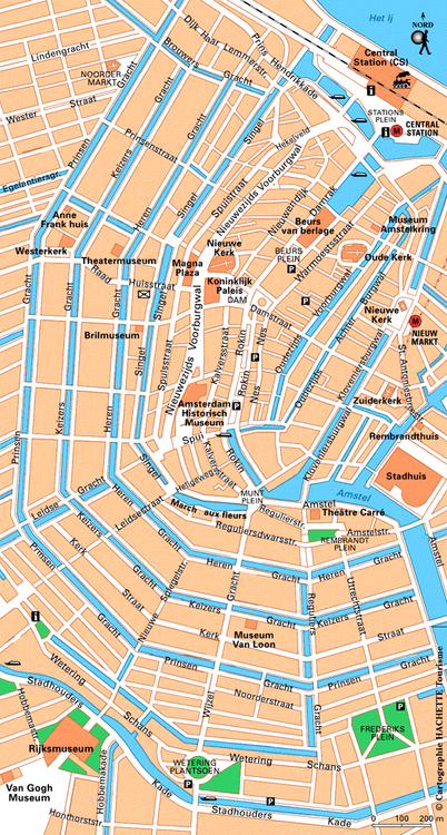 Carte Amsterdam - Plan Amsterdam