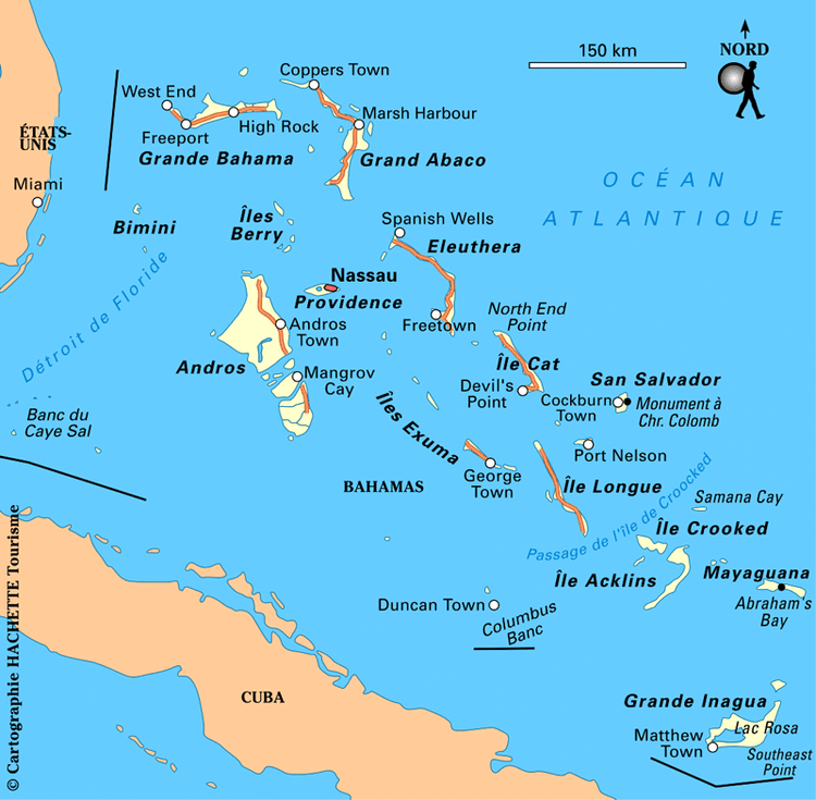 Carte Bahamas - Plan Bahamas