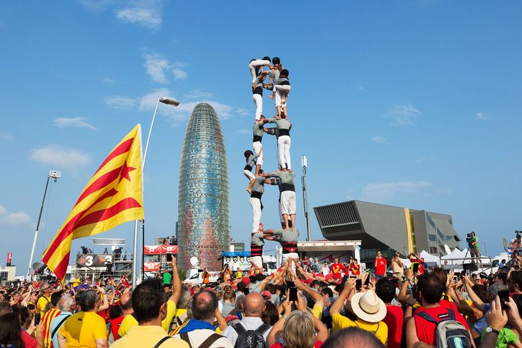 Les castells de Catalogne