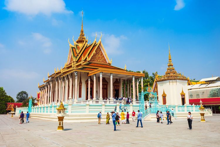 Thaïlande / Cambodge : la frontière terrestre fermée pour une durée indéterminée Cambodge Phnom Penh Pagode d'Argent