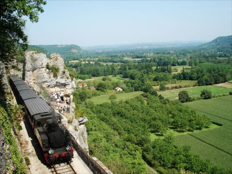 Train à vapeur de Martel