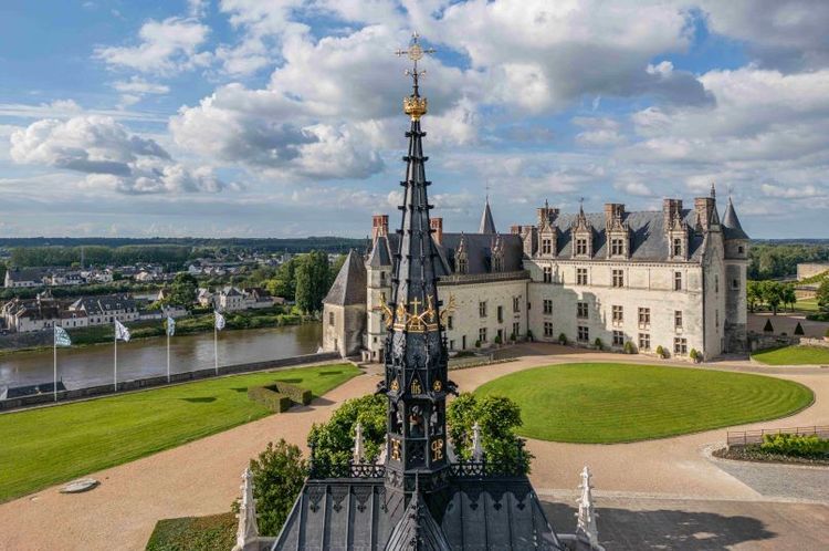Château d'Amboise : inauguration du Jardin des 7 vertus