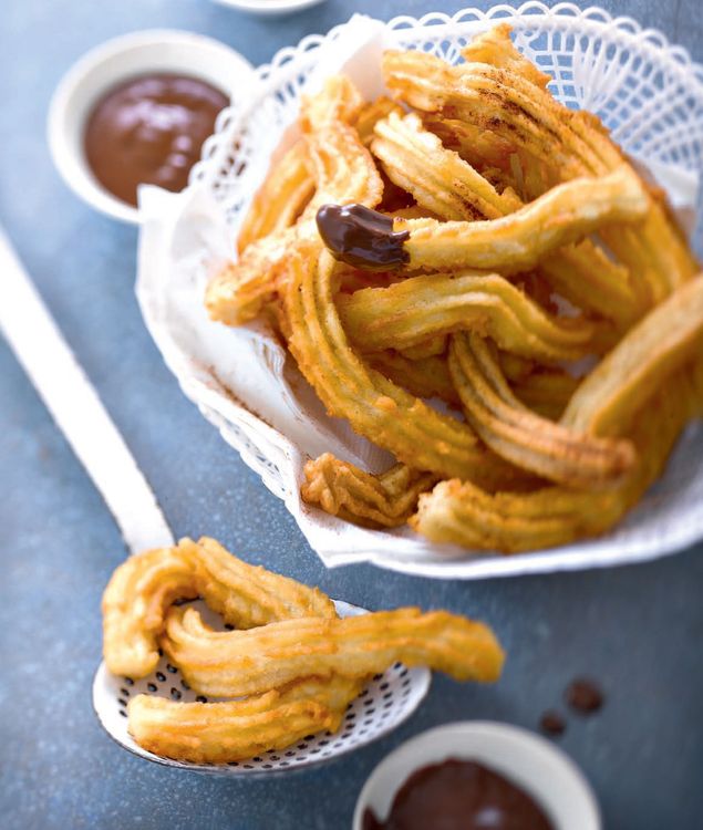 Recette des churros au chocolat