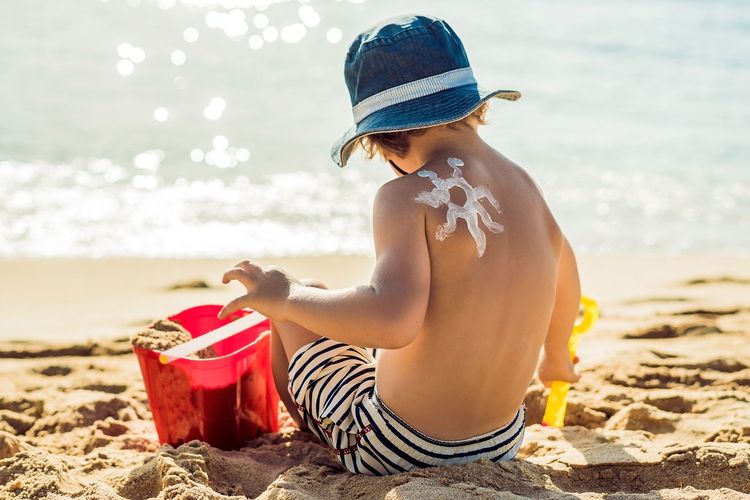 Enfant plage