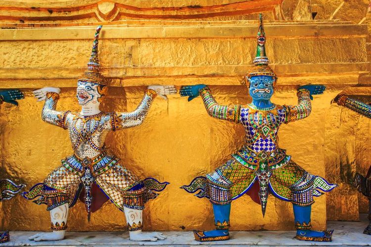 Thaïlande Bangkok Wat Phra Kaeo