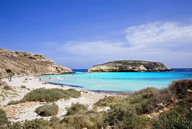 Italie Lampedusa Îlot des lapins