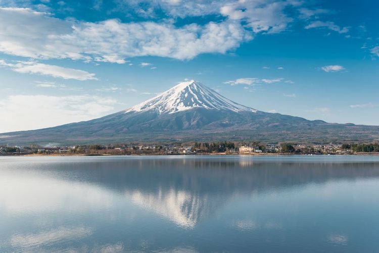 Japon Hakone Lake Kawaguchi