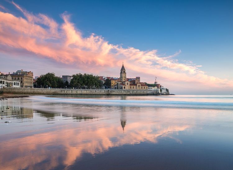 Gijón - playa FondosSan Pedro