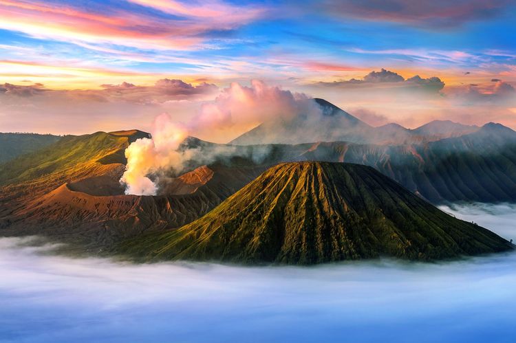 Gunung Bromo Java Indonésie