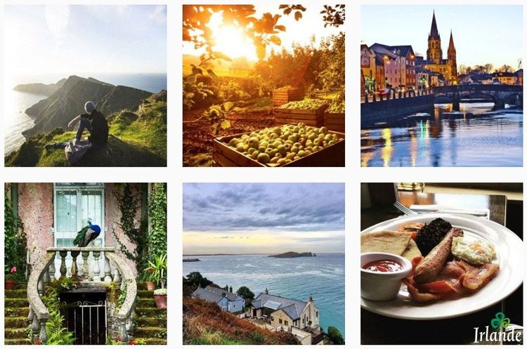 Instagram @tourismeirlandais