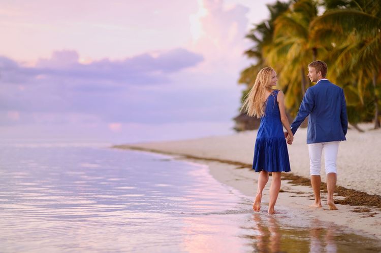 Lune de miel Maurice Couple