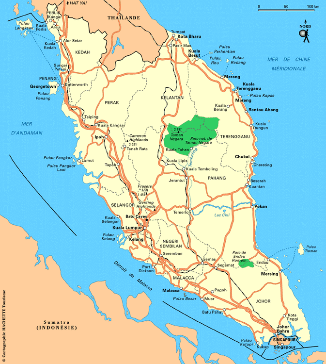Carte Malaisie - Plan Malaisie