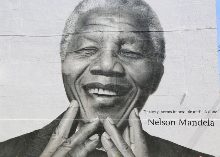 Mandela Grands Hommes Afrique Sud