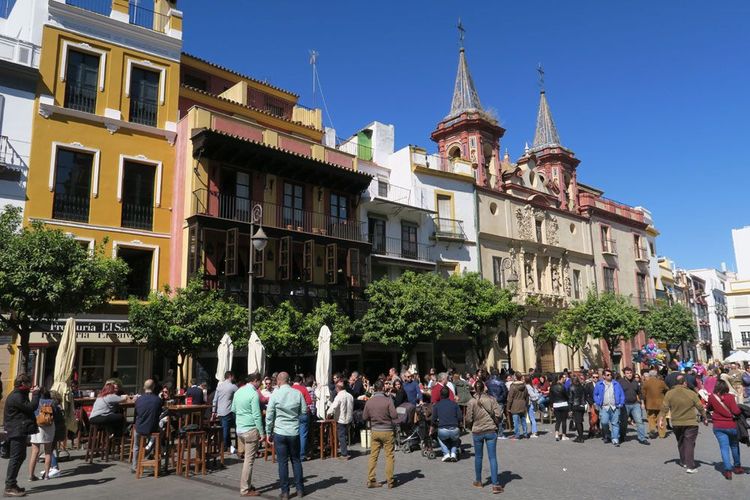 Espagne Séville Plaza Salvador