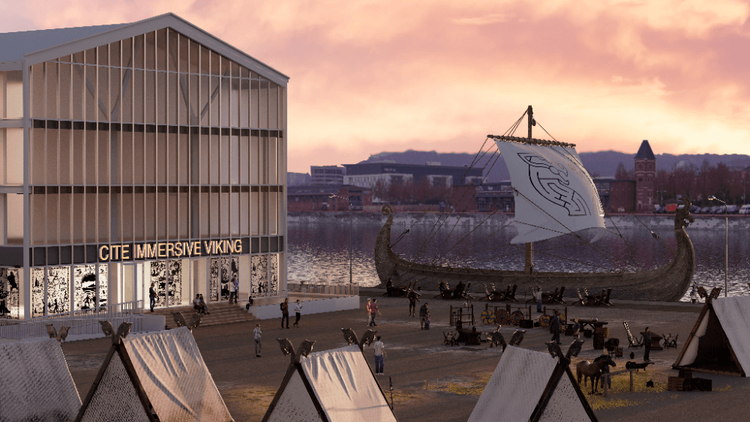 Ouverture d'une Cité Immersive Viking à Rouen