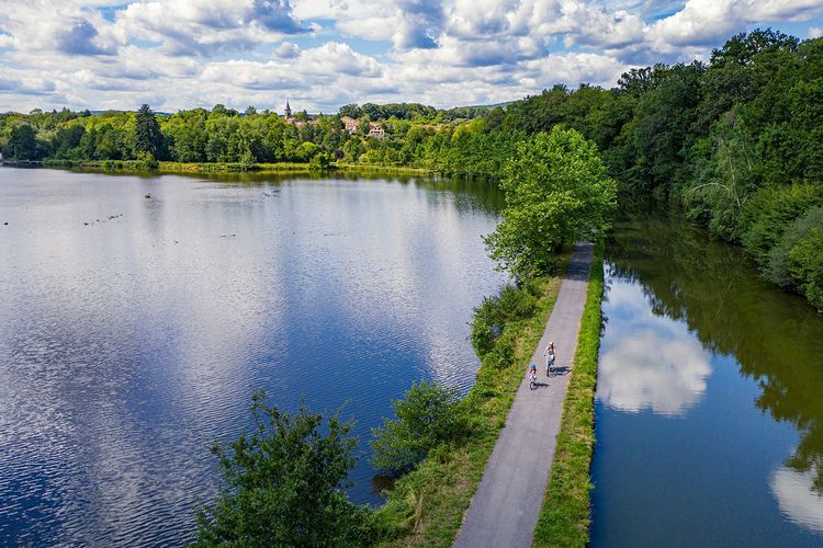 Vélo : en piste sur la Voie Bleue, Moselle-Saône à vélo !