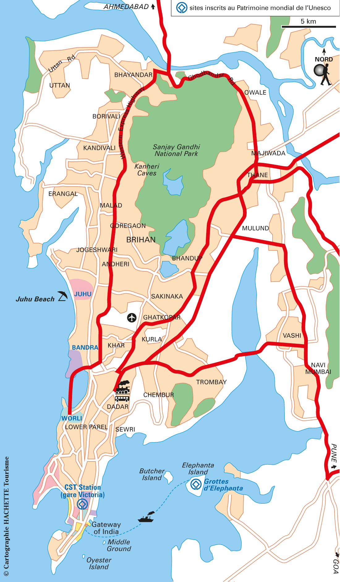 Mumbai Carte générale