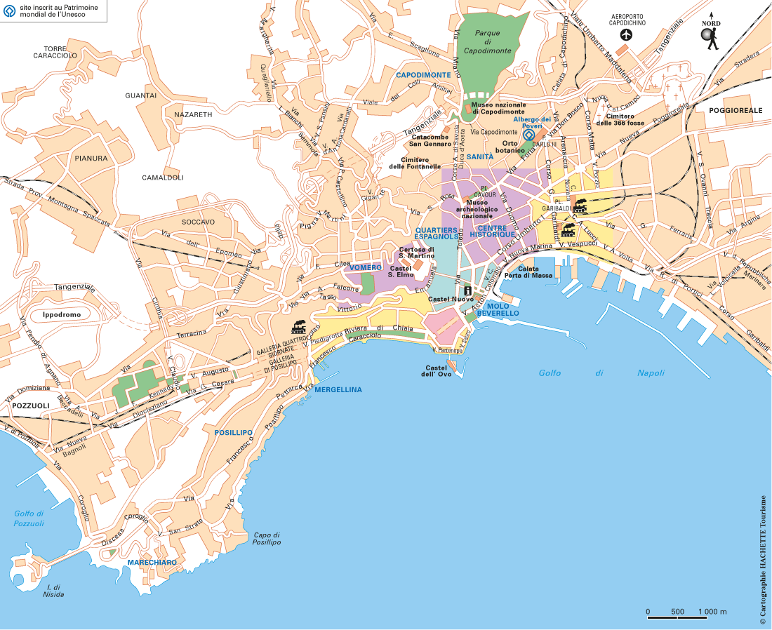 Naples Carte générale