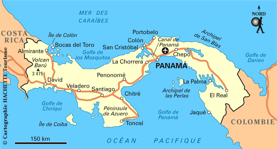 Carte Panama