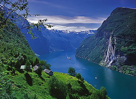 Norvège, autour du fjord de Geiranger