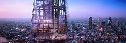 The Shard à Londres : le plus haut gratte-ciel d’Europe
