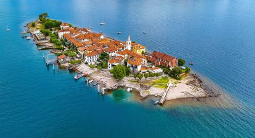 Isola dei Pescatori (ou Isola Superiore) Isola dei Pescatori (ou Isola Superiore)