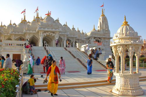 Inde Ahmedabad Temple jain