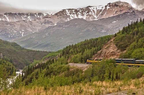 USA Alaska Denali Star Train