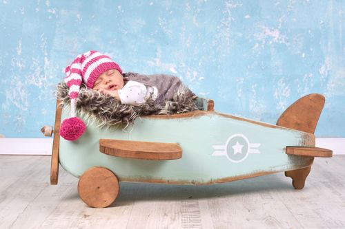 Avion Tranquille Bébé Dormir