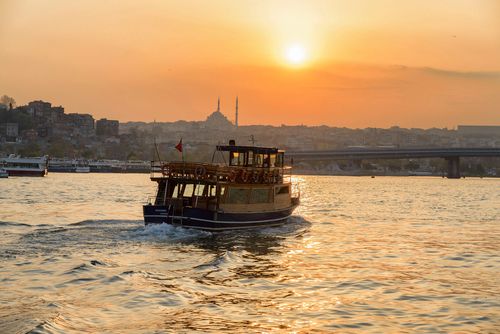 Bateau sur le Bosphore