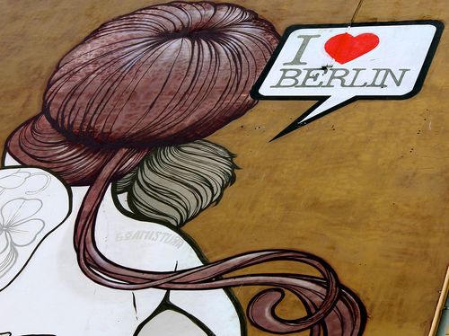 Berlin « I Love Berlin » de Boa Mistura