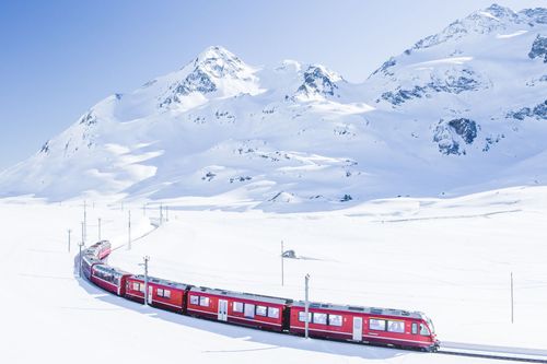 Bernina Express Suisse Train