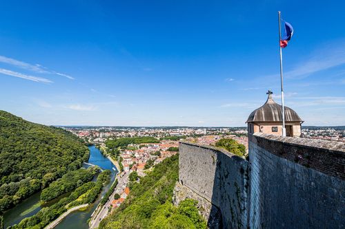 Besançon depuis la Citadelle Vauban