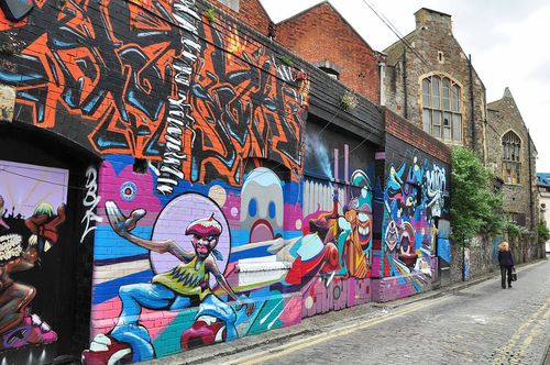 Angleterre Bristol Street Art