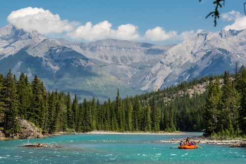 canada banff rafting