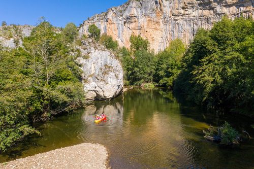 Canoë sur le Célé