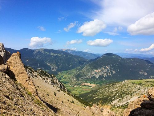 Espagne Catalogne Panorama depuis Pedraforca