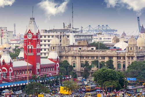 Inde Chennai Gare