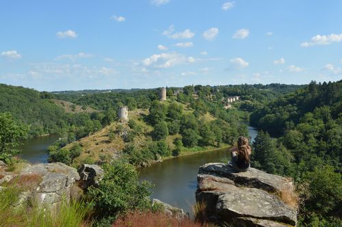 Crozant Rocher de la Fileuse