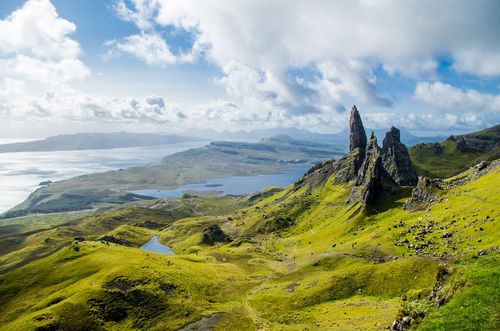 Ecosse Skye Old Man of Storr