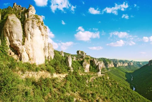Falaises Gorges Tarn