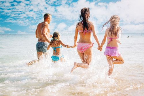 Famille Plage