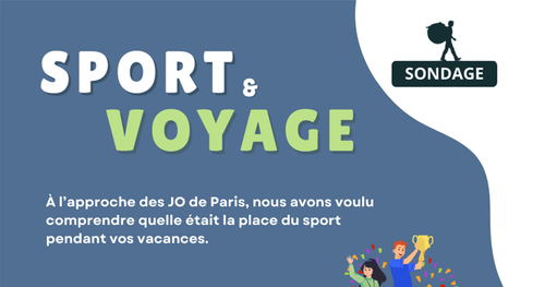 Voyage et sport : les résultats de notre enquête