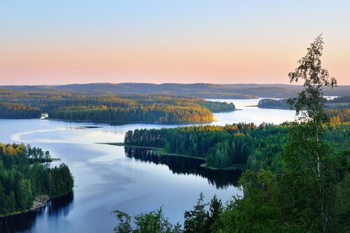 Finlande Lac Saimaa