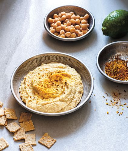 Houmous à l'indienne