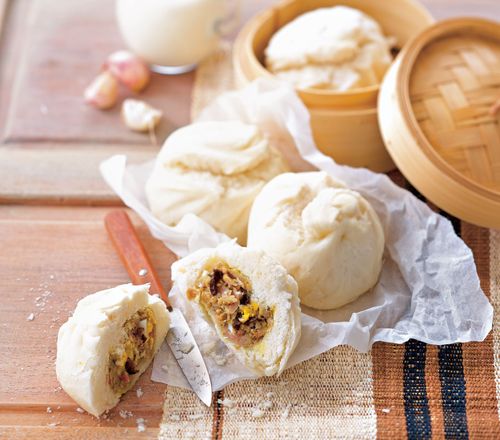 Banh bao (Brioches à la vapeur)