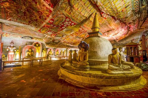 Sri Lanka Temple troglodityque de Dambulla