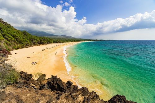 Hawaii Maui Big beach